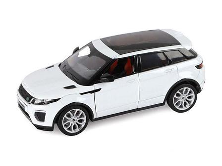 Машина АВТОПАНОРАМА Land Rover Range Rover Evoque HSE 2017, белый, 1/24, в/к 24,5*12,5*10,5 см, фото 2