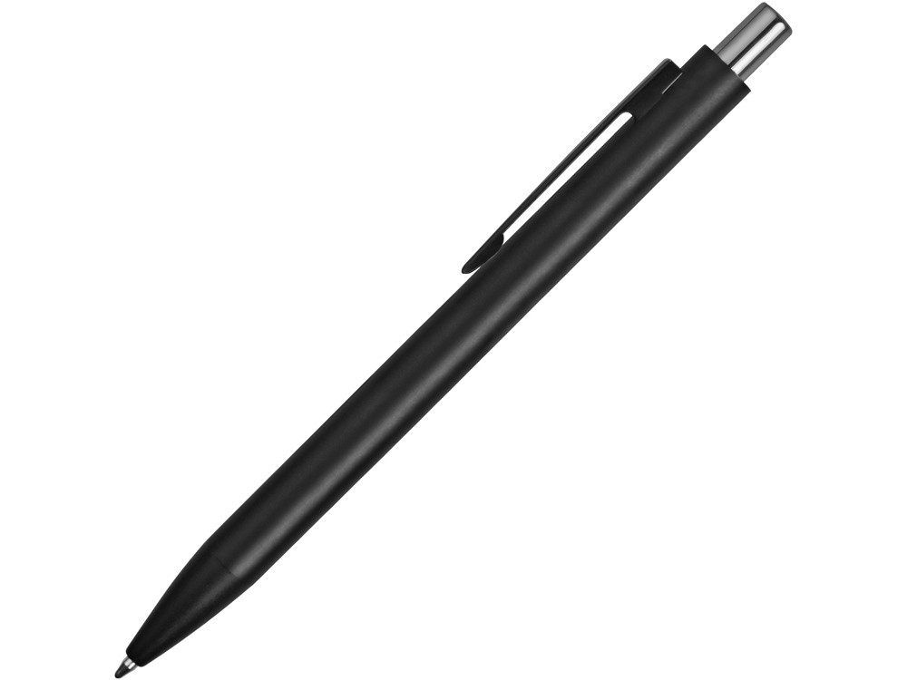 Ручка металлическая шариковая Blaze с цветным зеркальным слоем, черный/серебристый - фото 4 - id-p223390829