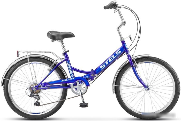 Велосипед Stels Pilot 750 24 Z010 2020 (синий) - фото 1 - id-p223390898