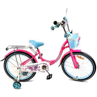 Детский велосипед Favorit Butterfly 20 BUT-20BL (розовый/голубой) - фото 1 - id-p222810523