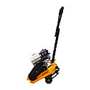 Виброплита SKIPER C60H-WM (Honda GX160, 5.5л.с., плита 53х37см., 11кН, 25м/мин, рез. ковр, колёса), фото 3