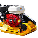Виброплита SKIPER C60H-WM (Honda GX160, 5.5л.с., плита 53х37см., 11кН, 25м/мин, рез. ковр, колёса), фото 4