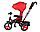 Детский трехколесный велосипед trike super formula, колеса 12\10 красный (Bluetooth и USB выход), фото 2