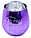 Стакан стеклянный 500 мл, 110*70 мм, «До луны и обратно»,фиолетовый, фото 2
