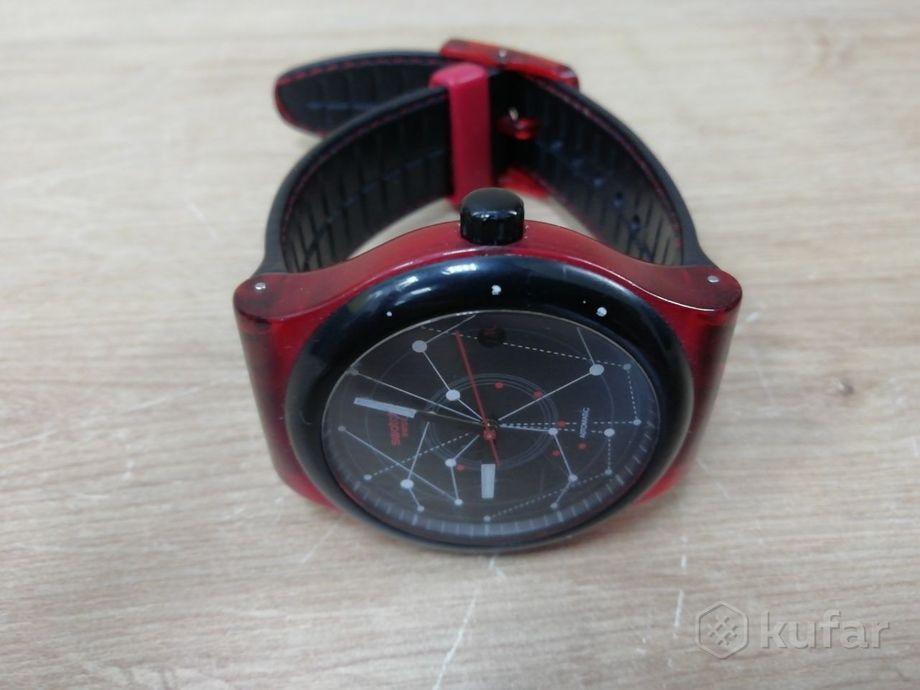 Часы Swatch Sistem Red SUTR400 (a. 45-022735) - фото 2 - id-p223391473