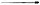 Стержень для шариковых автоматических ручек Galant 98 мм, пулевидный, черный, фото 2