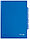 Папка-уголок пластиковая с 3 отделениями Brauberg А4+ толщина пластика 0,15 мм, синяя, фото 3