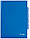 Папка-уголок пластиковая с 3 отделениями Brauberg А4+ толщина пластика 0,15 мм, синяя, фото 4