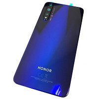 Задняя крышка (стекло) для Honor 20 (темно-синий)