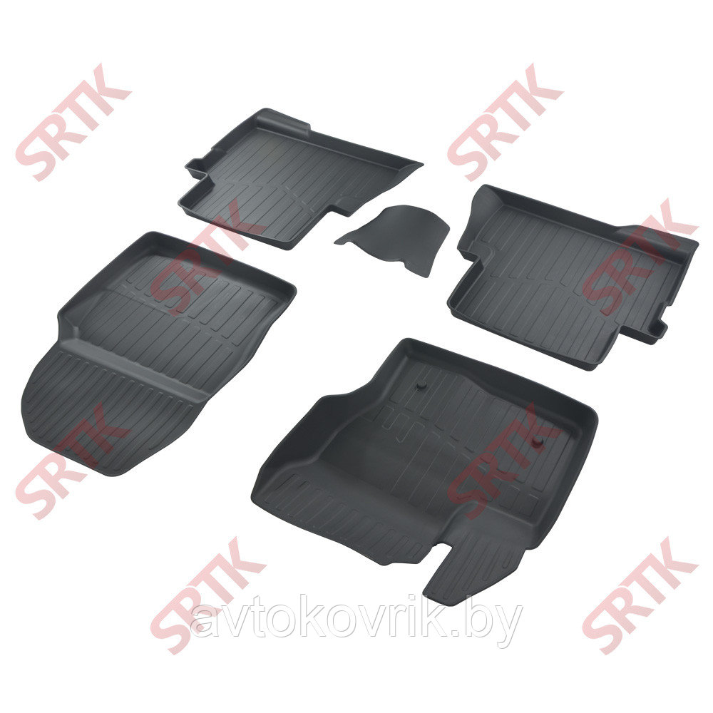 Коврики резиновые 3D LUX для Ford Kuga II (2012-2019)