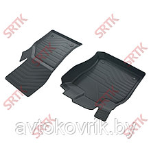 Коврики резиновые 3D LUX для SEAT Leon (2012-2020) Передние