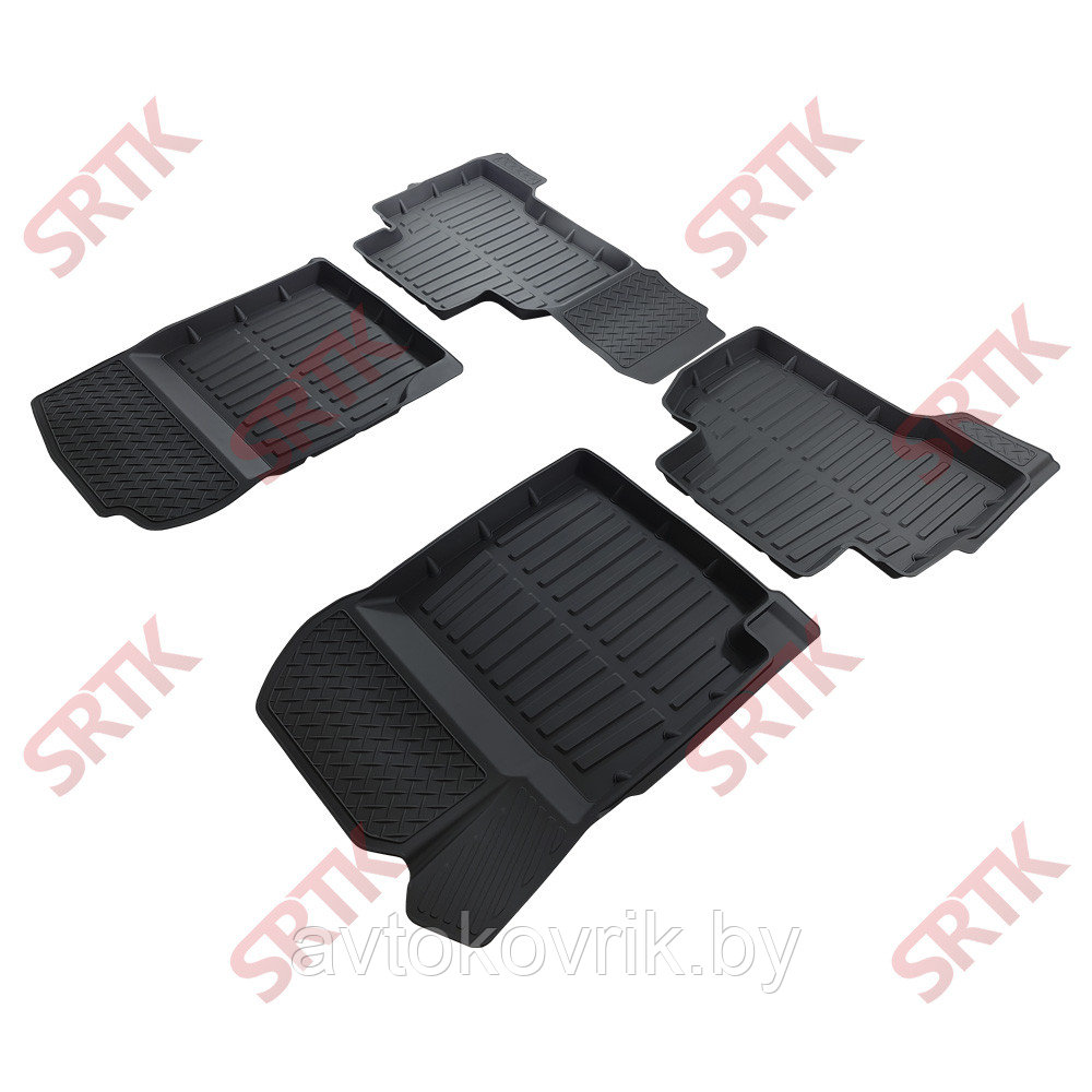 Коврики резиновые 3D LUX для Suzuki Grand Vitara (2005-2015) - фото 1 - id-p223392306