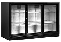 Шкаф холодильный со стеклом TEFCOLD DB301S-3 барный черный