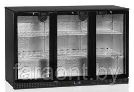 Шкаф холодильный со стеклом TEFCOLD DB301H-3 барный черный
