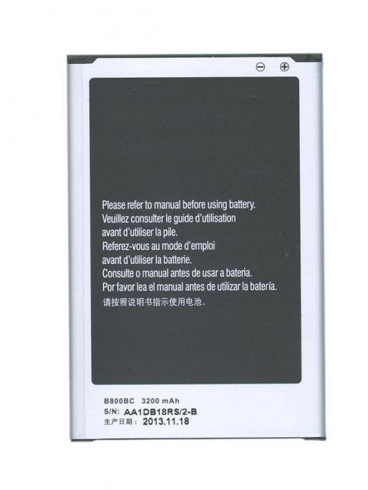 Аккумулятор Vbparts (схожий с B800BC) для Samsung Galaxy Note 3 N9000 / N9005 3.8V 12.16Wh 009119 - фото 1 - id-p223346203