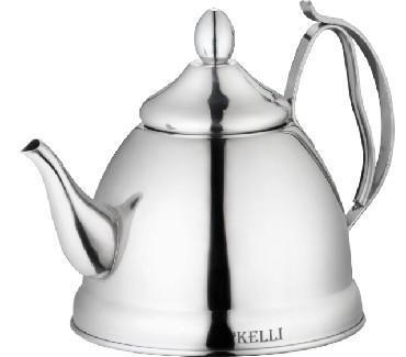 Чайник заварочный металлический KELLI KL-4329 1л заварочник - фото 1 - id-p223346628