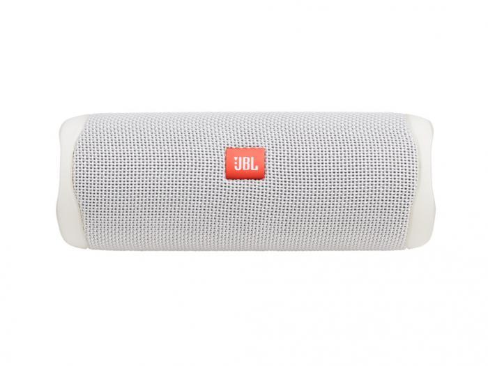 Беспроводная портативная переносная блютуз мини колонка JBL Flip 5 белая музыкальная bluetooth для телефона - фото 1 - id-p223216542