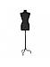 Манекен портновский женский для одежды XL 48-50 торс для шитья черный, фото 5