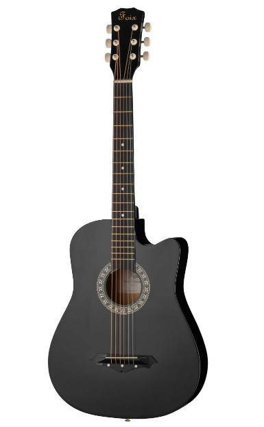 Foix FFG-2038C-BK Акустическая гитара, черная - фото 1 - id-p223394828