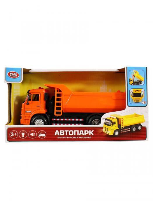 Камаз игрушка большая металлическая самосвал детский грузовик для песочницы игрушечная машинка для мальчика - фото 3 - id-p223108949
