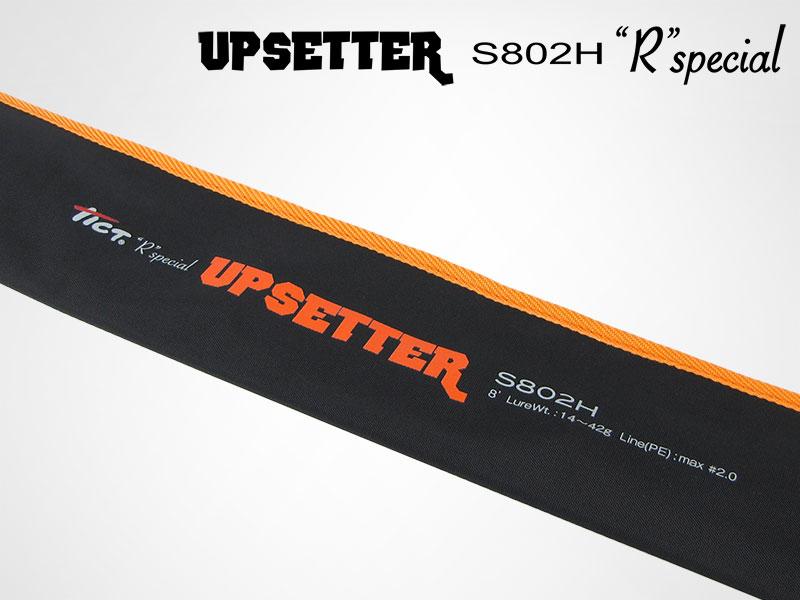Спиннинговое удилище Tict Upsetter S802H-Sis - фото 4 - id-p86279494