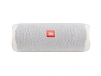 Беспроводная портативная переносная блютуз мини колонка JBL Flip 5 белая музыкальная bluetooth для телефона