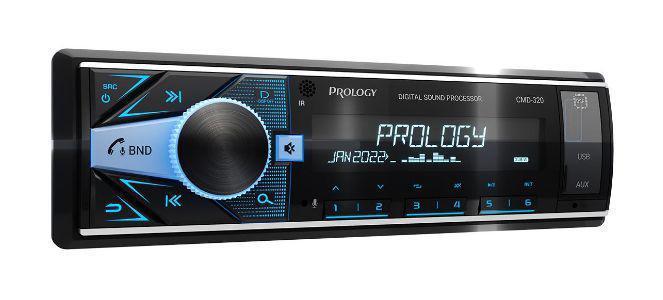 Автомагнитола 1DIN экран PROLOGY CMD-320 DSP ресивер магнитола для автомобиля авто с bluetooth - фото 1 - id-p223344019