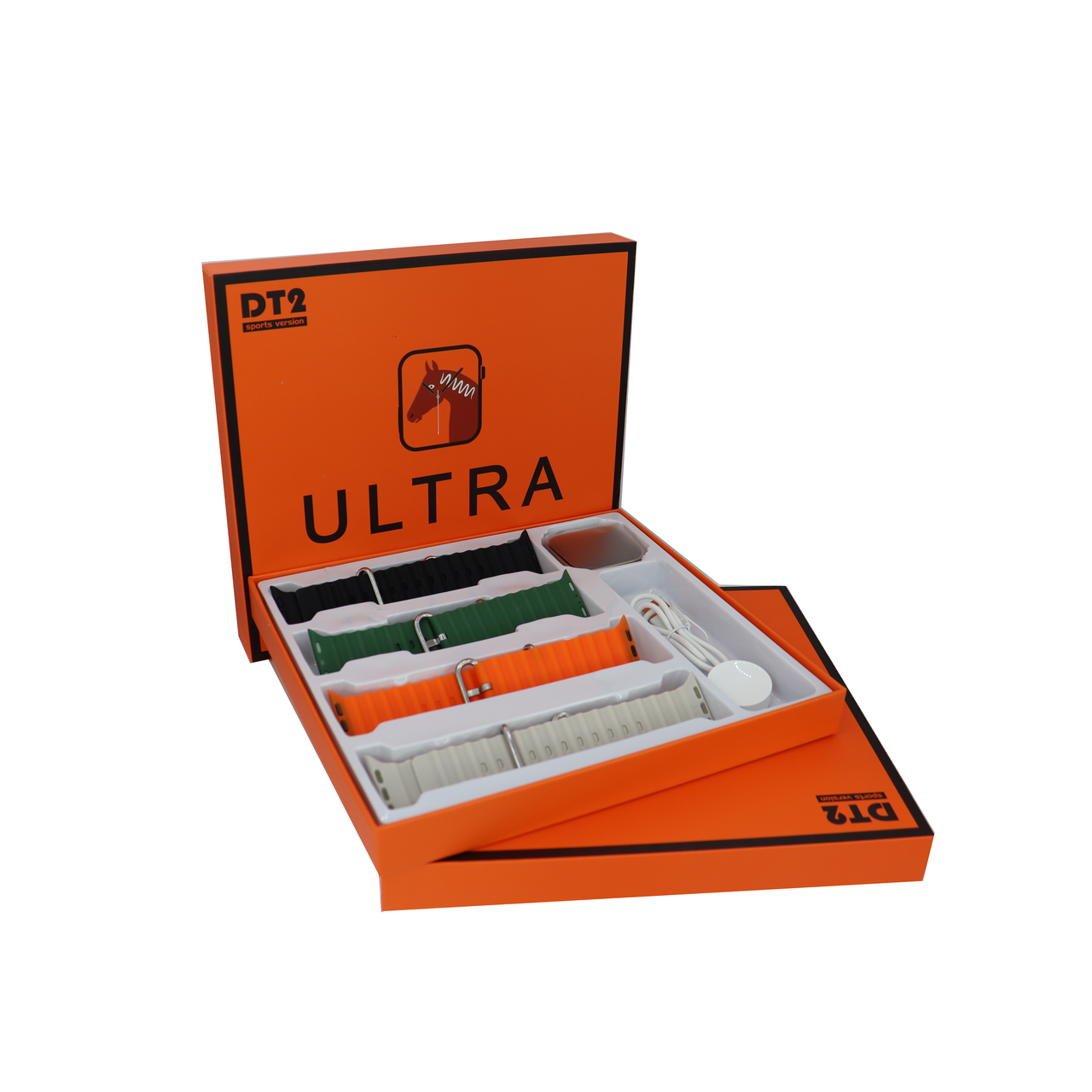 Подарочный набор умные смарт-часы LJ736 Ultra Max DT2