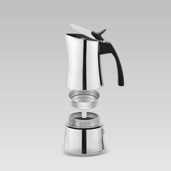 Гейзерная кофеварка MR-1668-2 100мл индукция - фото 3 - id-p223396957