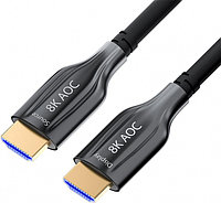 GCR Кабель 30m оптический HDMI 2.1 8K 60Hz, для подключения SmartTV, AppleTV, XBOX Series X, PS5, GCR-52440