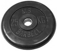 Диск для штанги MB Barbell d51мм 25кг