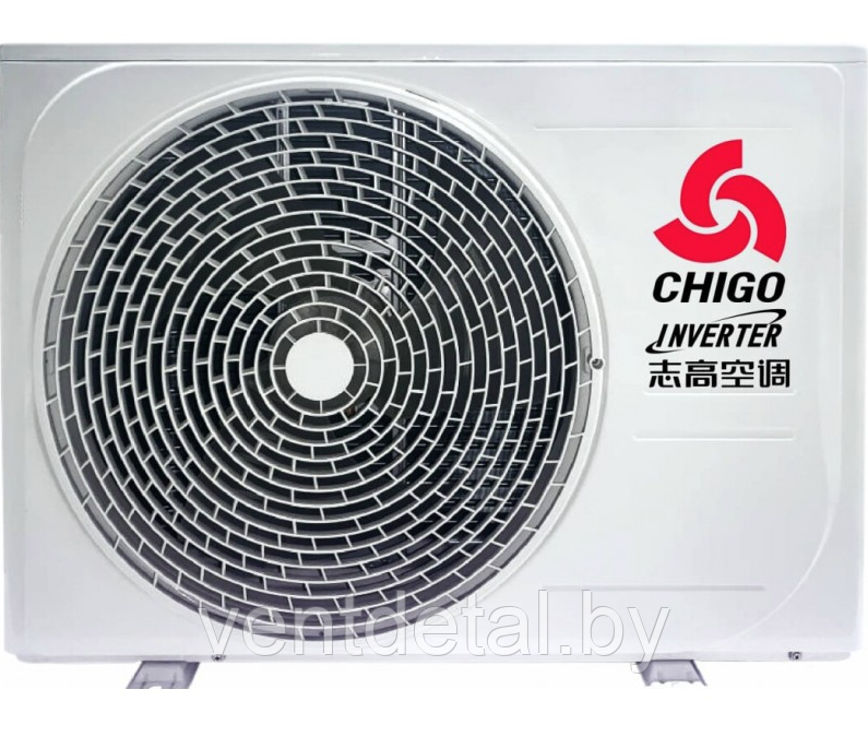 Кондиционер (cплит-система) CHIGO серия KING CS-25V3G-1C172-White Inverter - фото 3 - id-p223399883