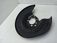 Щиток (диск) опорный тормозной задний правый Opel Astra G