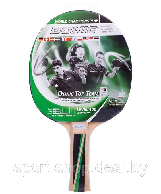 Ракетка для настольного тенниса Donic Top Team 400,ракетка для настольного тенниса - фото 1 - id-p223399931
