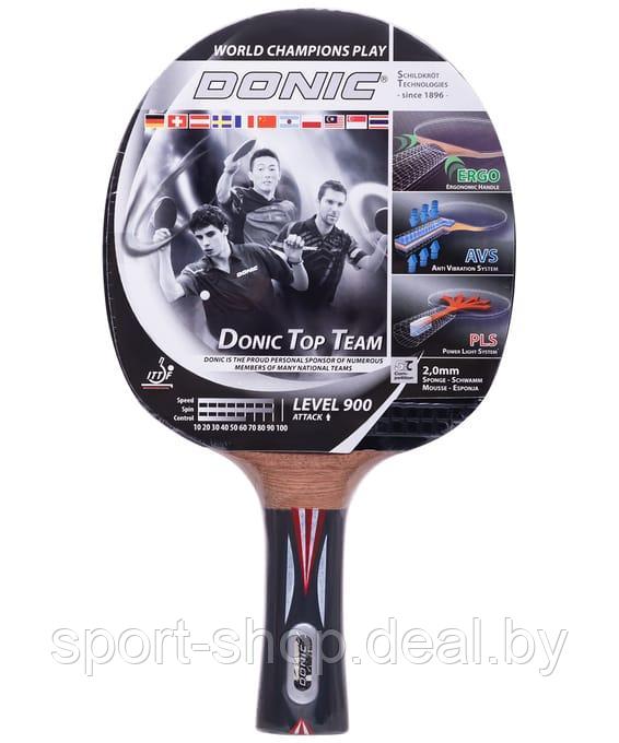 Ракетка для настольного тенниса Donic Top Team 900,ракетка для настольного тенниса