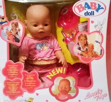 Кукла Baby Doll (Беби долл ) аналог Baby Born 9 функций,арт. 8001 - фото 2 - id-p32258783