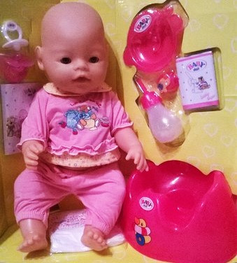 Кукла Baby Doll (Беби долл ) аналог Baby Born 9 функций,арт. 8001 - фото 1 - id-p32258783
