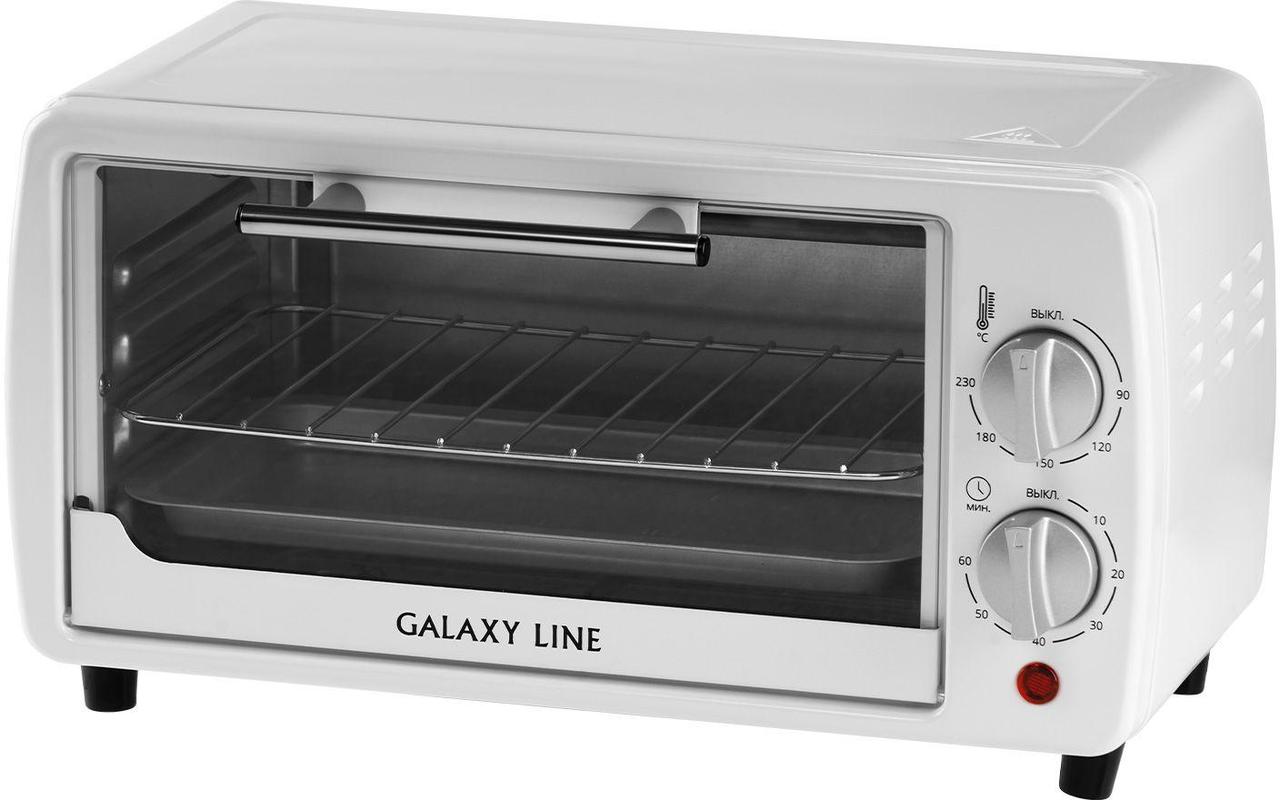 Мини-печь Galaxy Line GL 2625 8л. 1000Вт белый - фото 1 - id-p223412651