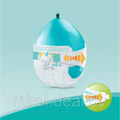 Подгузники детские Pampers Active Baby-Dry 3 Midi - фото 6 - id-p223413084