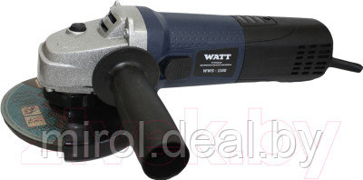 Угловая шлифовальная машина Watt WWS-1100 - фото 2 - id-p223413098