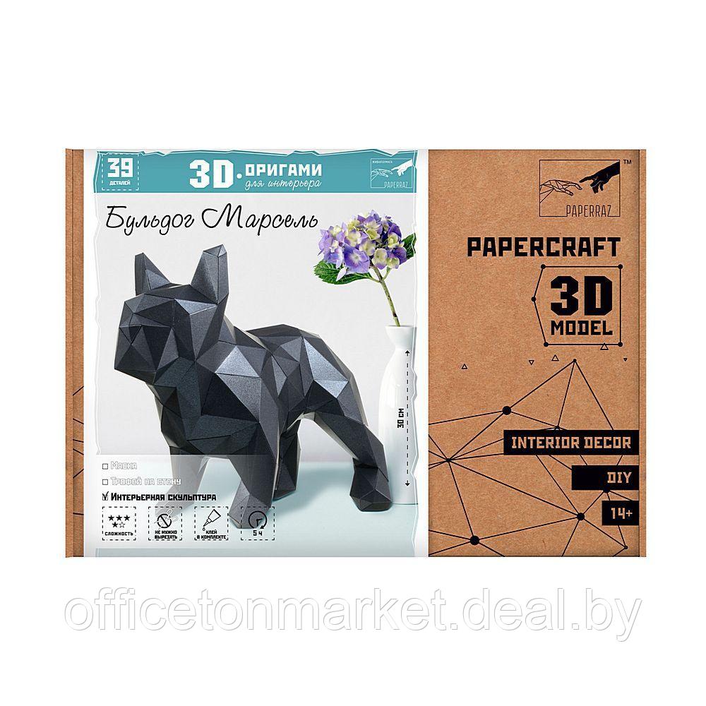 Набор для 3D моделирования "Бульдог Марсель", черный - фото 4 - id-p223399861