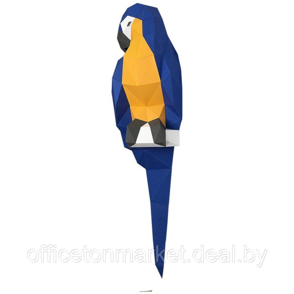 Набор для 3D моделирования "Попугай Ара", синий - фото 4 - id-p223399863