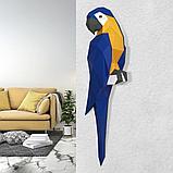 Набор для 3D моделирования "Попугай Ара", синий, фото 8