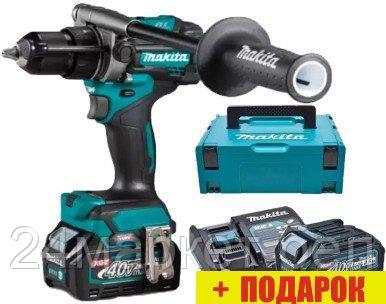 Дрель-шуруповерт Makita DF001GD201 (с 2-мя АКБ, кейс) - фото 1 - id-p222993889