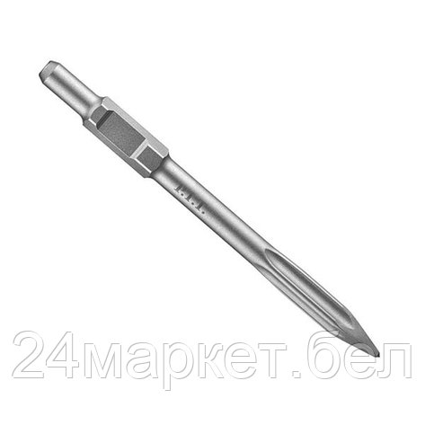 Зубило пикообразное самозатачивающееся HEX P.I.T. 400 мм (AMAS09-0040S), фото 2