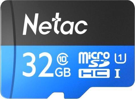 Карта памяти Netac P500 Standard 32GB NT02P500STN-032G-R + адаптер, фото 2