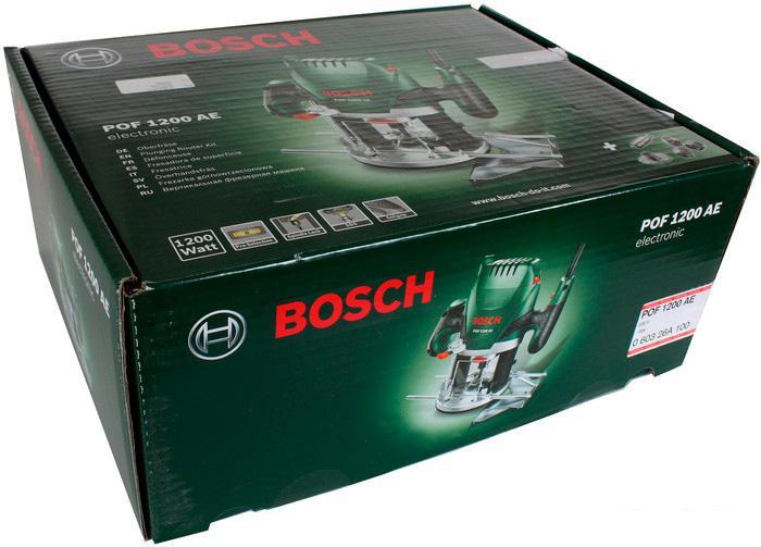 Вертикальный фрезер Bosch POF 1200 AE (060326A100) - фото 7 - id-p223276683