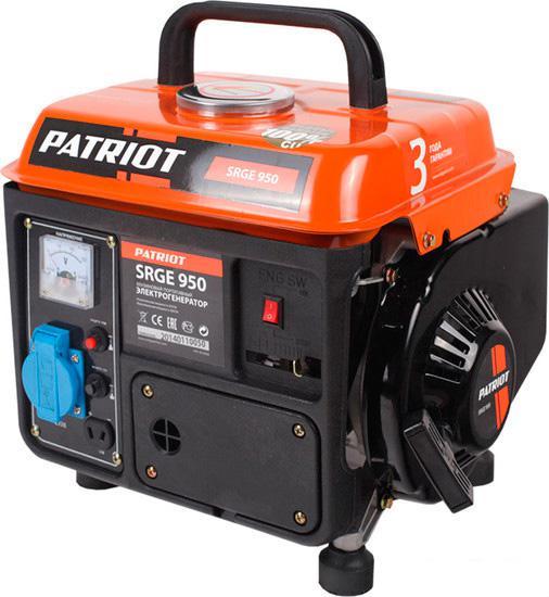 Бензиновый генератор Patriot Max Power SRGE 950 [474102020] - фото 1 - id-p222785847