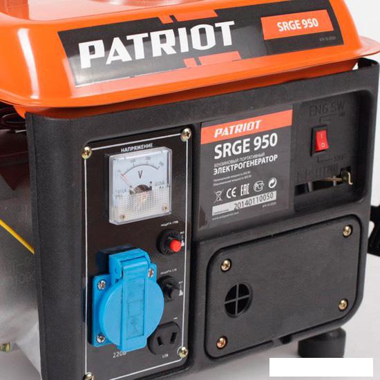 Бензиновый генератор Patriot Max Power SRGE 950 [474102020] - фото 2 - id-p222785847