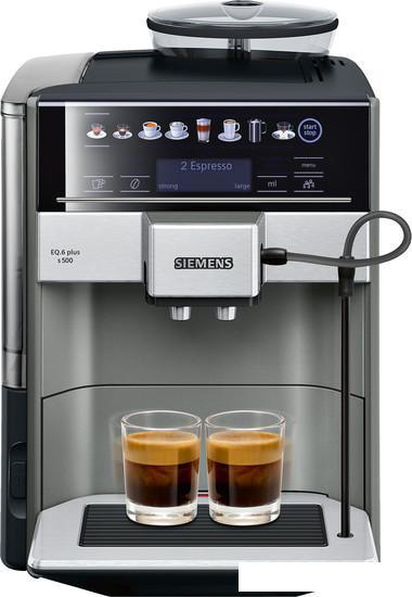 Эспрессо кофемашина Siemens EQ.6 plus s500 TE655203RW - фото 1 - id-p223346710